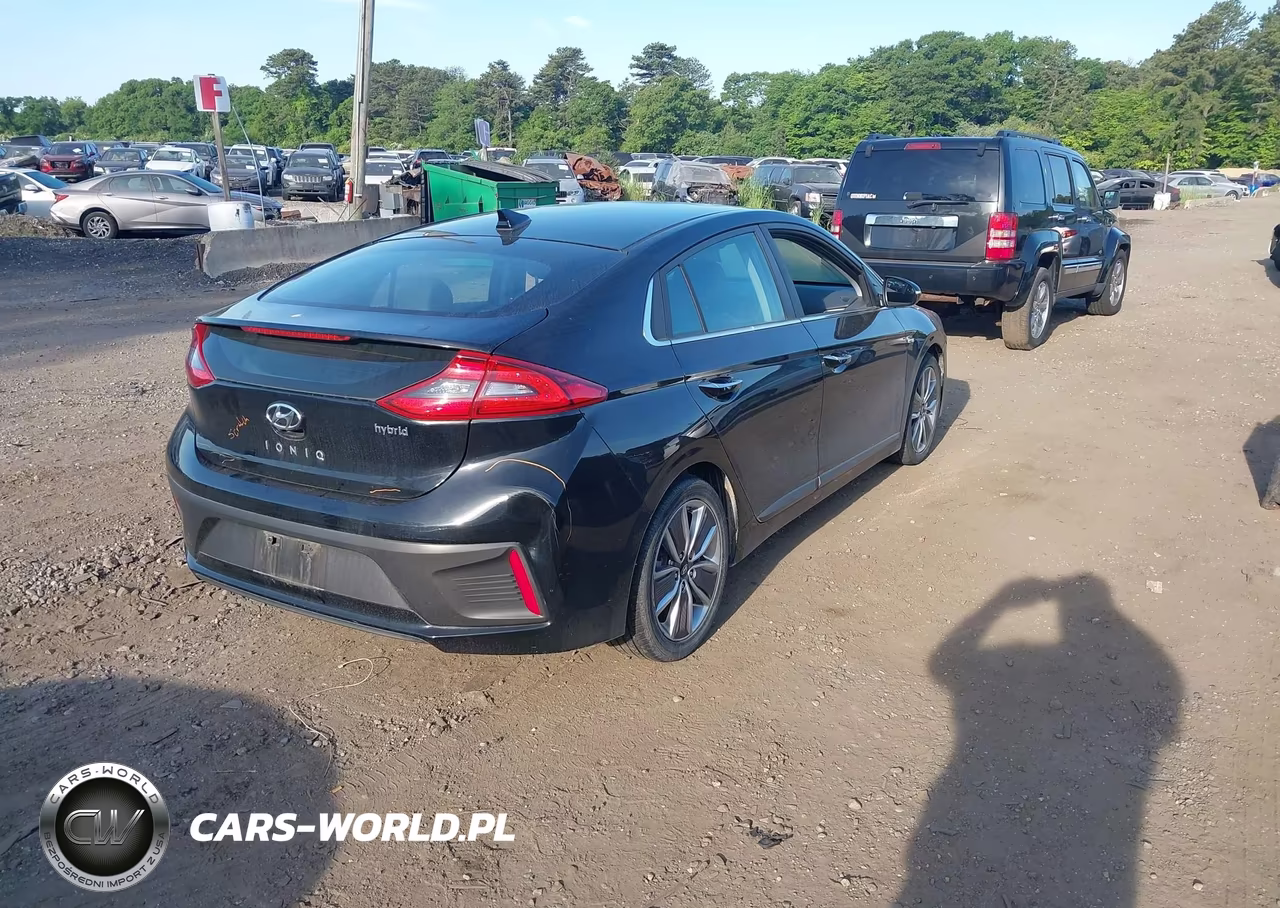 2018 Hyundai Ioniq Hybrid Limited VIN:KMHC85LC6JU083674 - 4