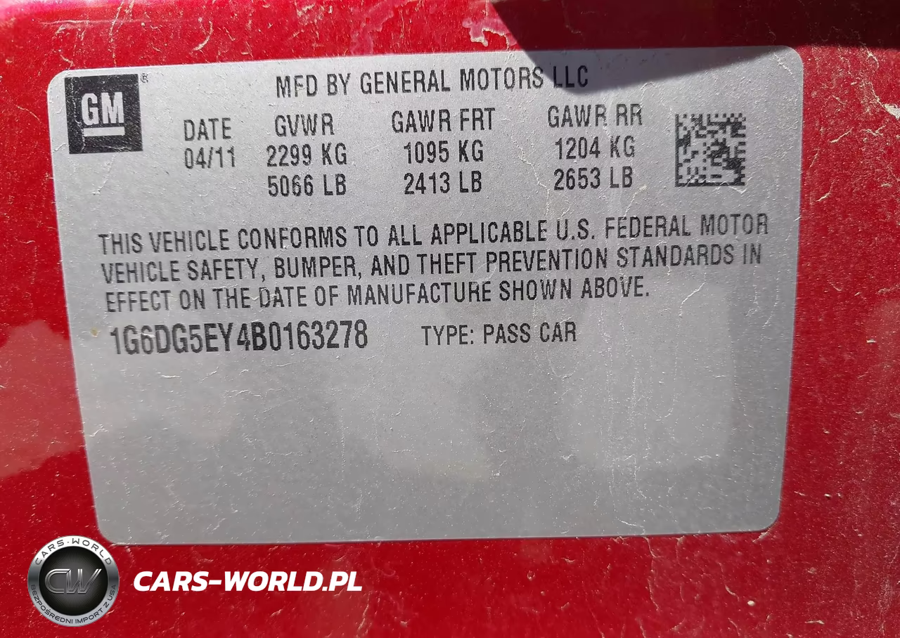 2011 Cadillac Cts Luxury VIN:1G6DG5EY4B0163278 - 9
