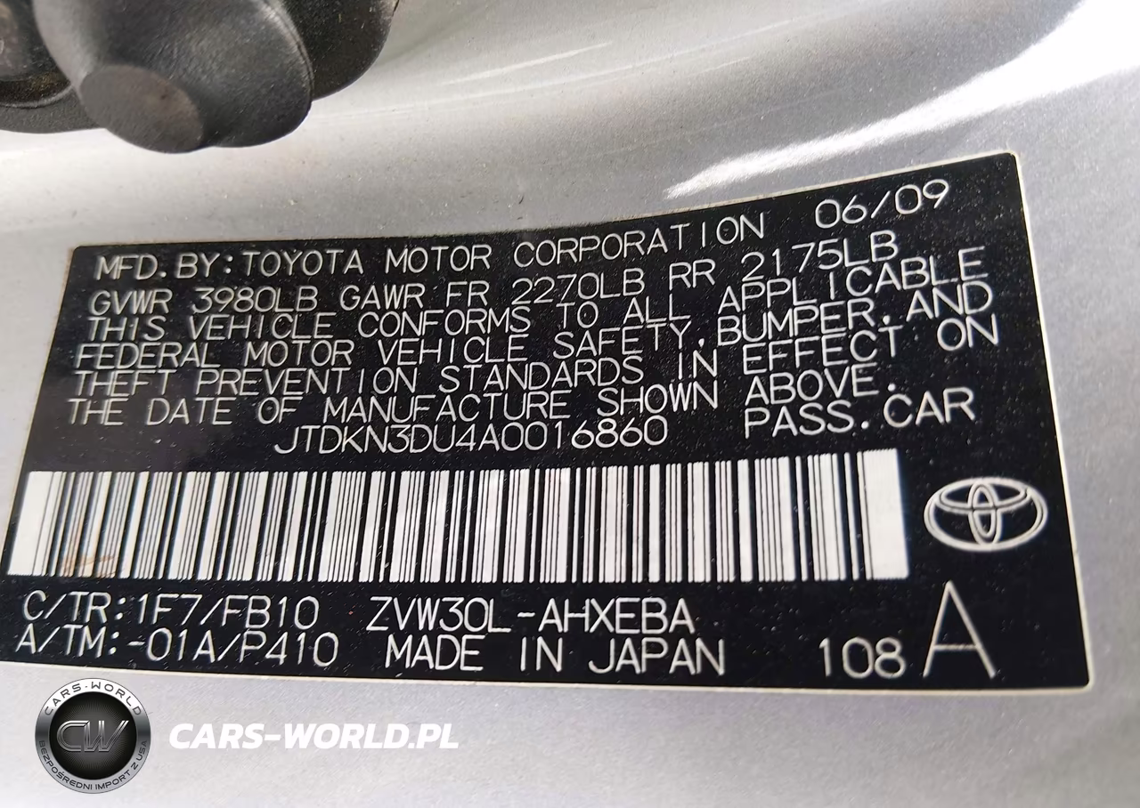 2010 Toyota Prius Ii VIN:JTDKN3DU4A0016860 - 9