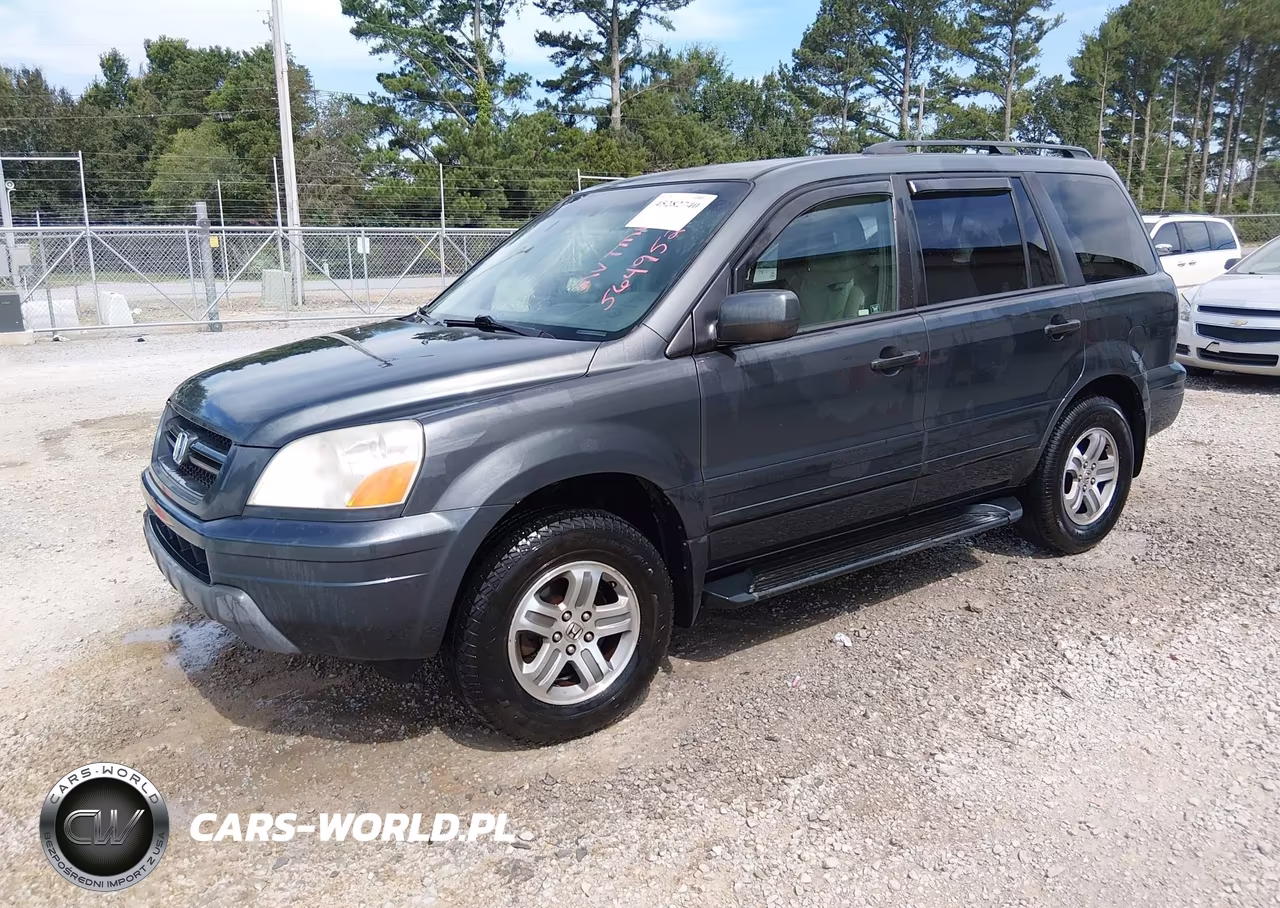 2003 Honda Pilot Ex-L VIN:2HKYF18623H564952 - 2