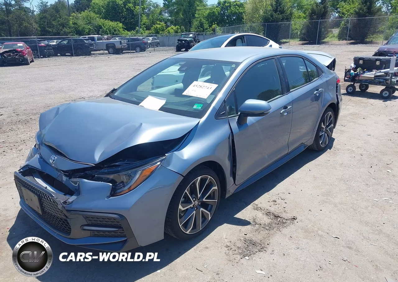 2022 Toyota Corolla Se VIN:5YFS4MCE1NP137537 - 2