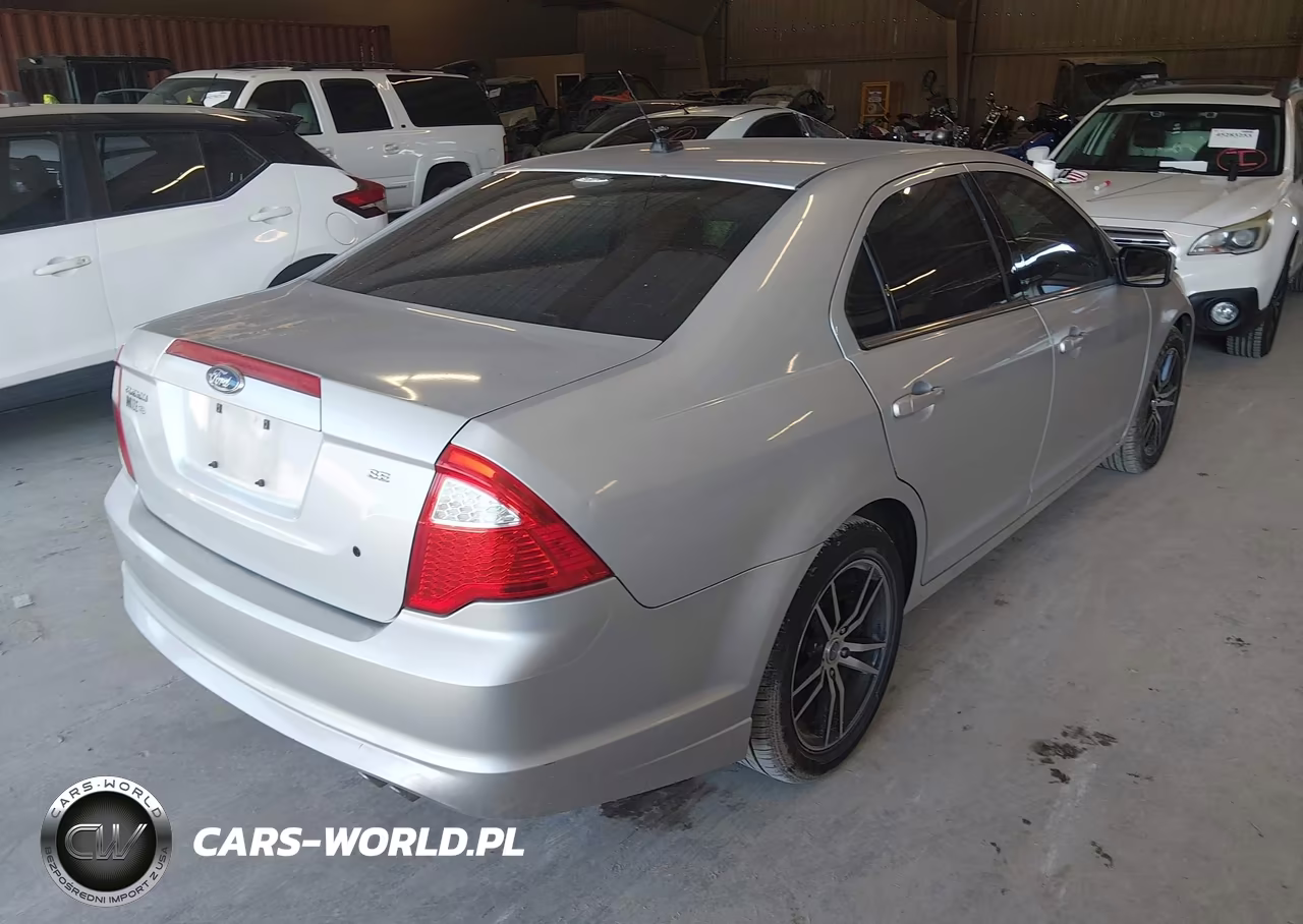 2010 Ford Fusion Se VIN:3FAHP0HA0AR283048 - 4