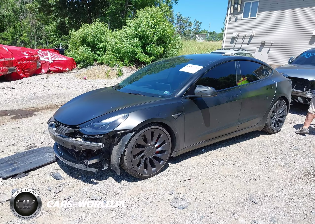 2023 Tesla Model 3 Performance Dual Motor All-Wheel Drive VIN:5YJ3E1EC7PF687500 - 2