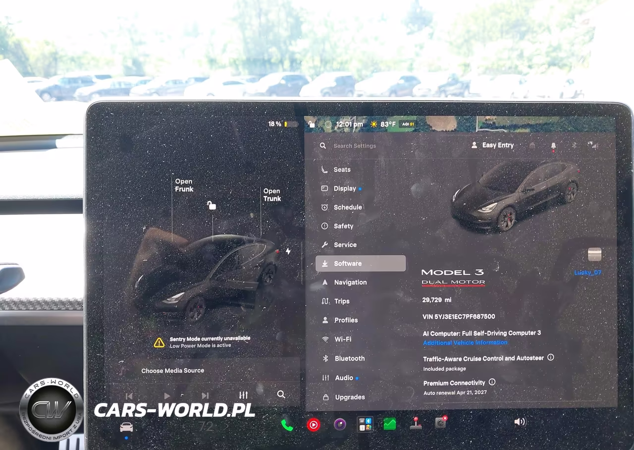2023 Tesla Model 3 Performance Dual Motor All-Wheel Drive VIN:5YJ3E1EC7PF687500 - 7