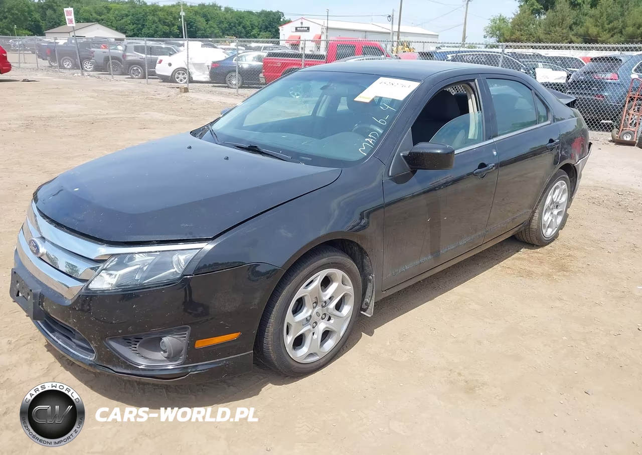 2010 Ford Fusion Se VIN:3FAHP0HA5AR318280 - 2