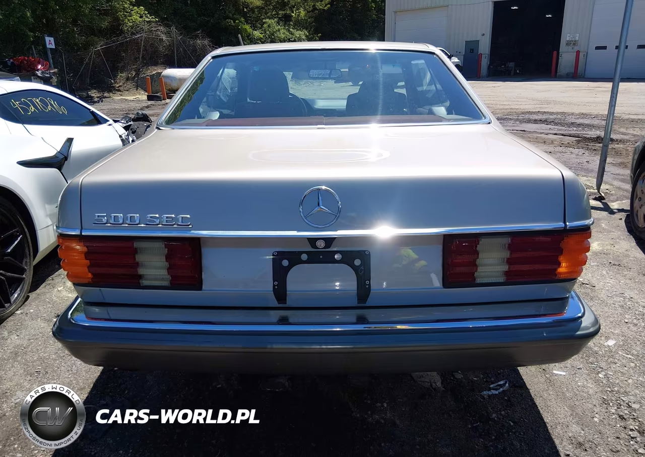 1985 Mercedes-Benz 500 Sec VIN:WDBCA44D4FA189414 - 16