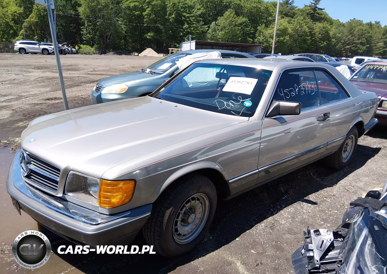 1985 Mercedes-Benz 500 Sec VIN:WDBCA44D4FA189414 - 2