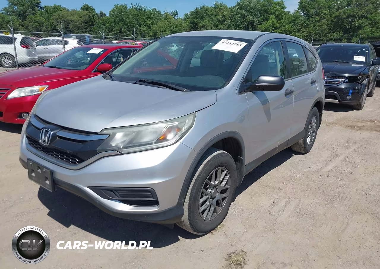 2015 Honda Cr-V Lx VIN:5J6RM4H37FL022158 - 2