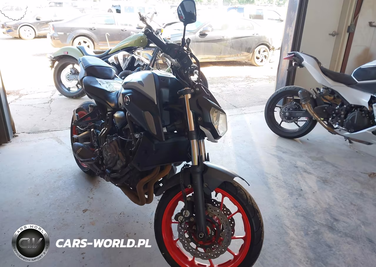 2020 Yamaha Mt07 VIN:JYARM27E9LA006091 - 2