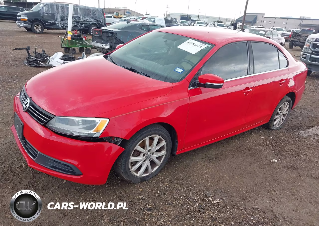 2013 Volkswagen Jetta 2.5L Se VIN:3VWDX7AJ3DM401474 - 2