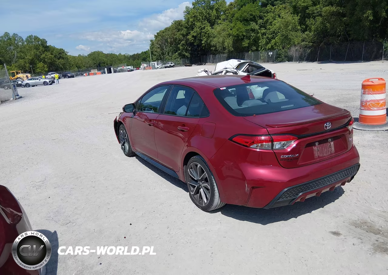 2022 Toyota Corolla Se VIN:5YFP4MCE1NP120064 - 3