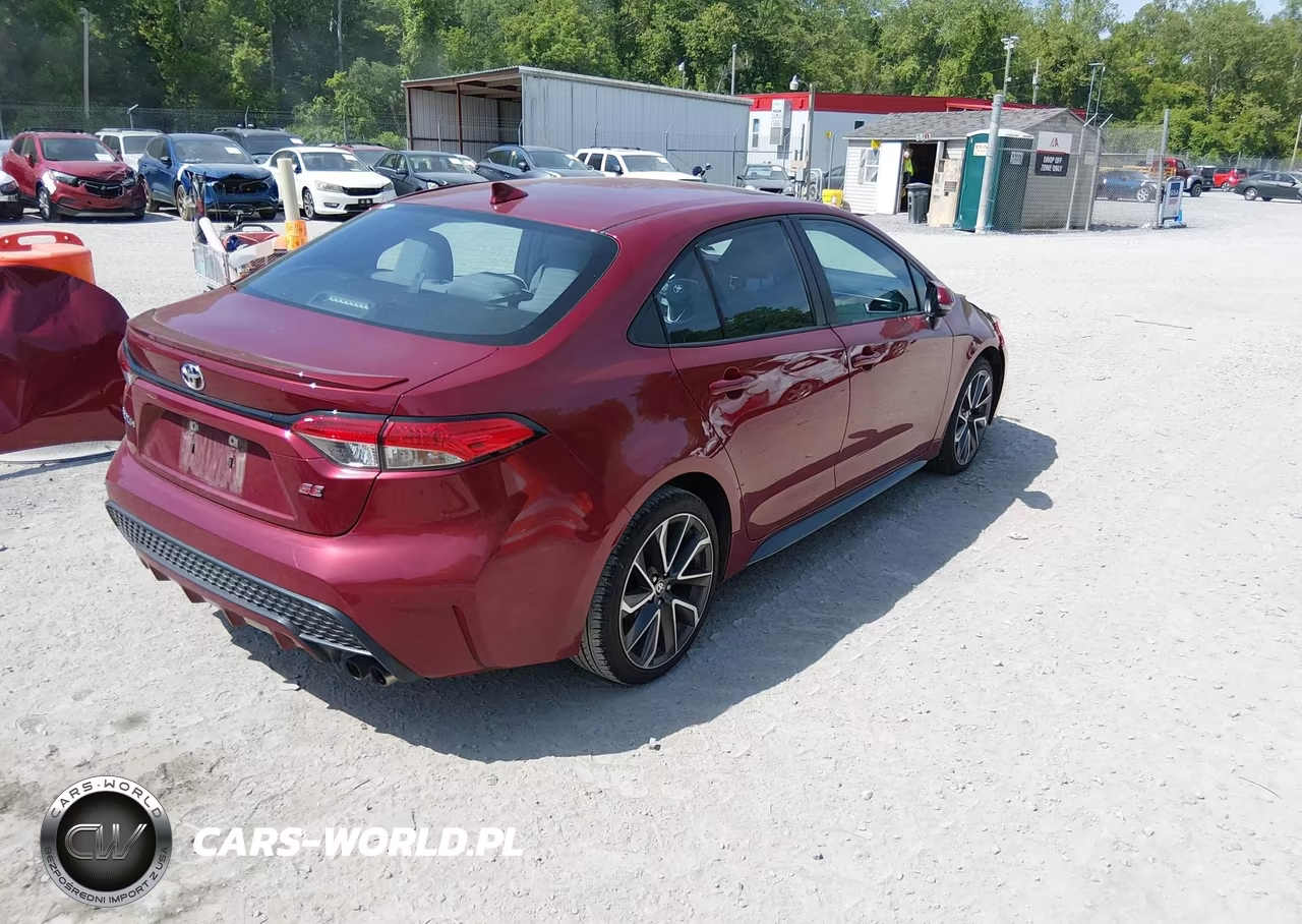 2022 Toyota Corolla Se VIN:5YFP4MCE1NP120064 - 4