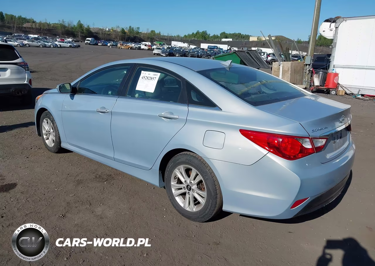 2014 Hyundai Sonata Gls VIN:5NPEB4AC6EH850449 - 3