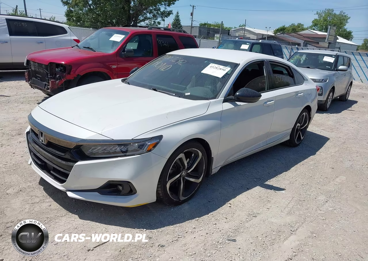 2021 Honda Accord Sport VIN:1HGCV1F39MA013742 - 2