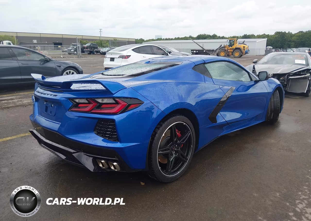 2021 Chevrolet Corvette Stingray Rwd 3Lt VIN:1G1YC2D42M5119186 - 4