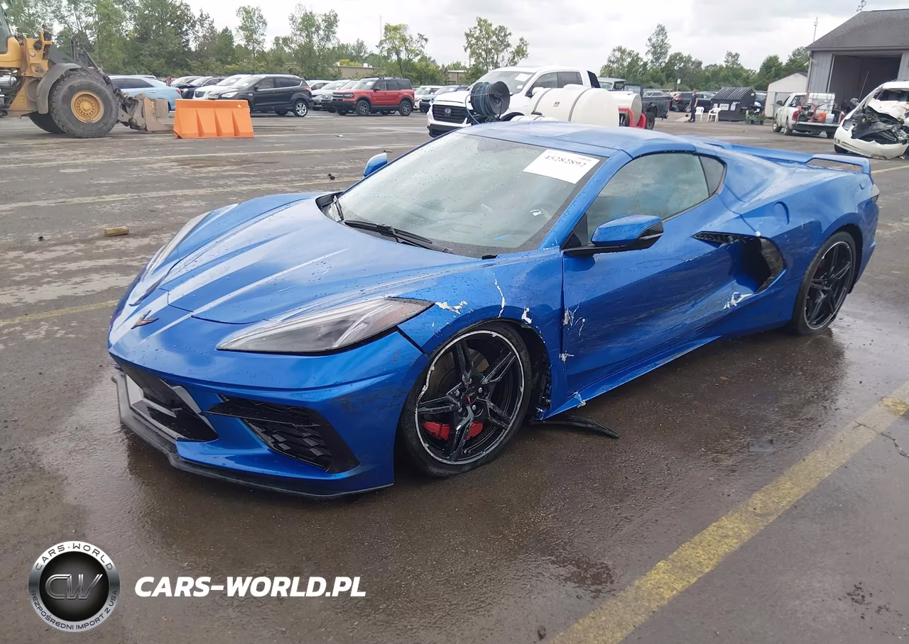 2021 Chevrolet Corvette Stingray Rwd 3Lt VIN:1G1YC2D42M5119186 - 6