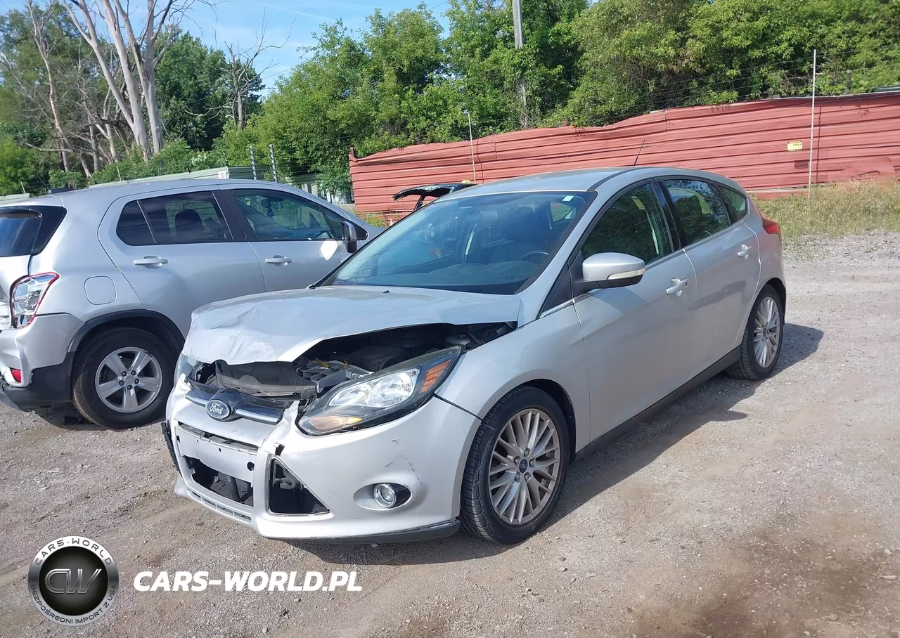 2014 Ford Focus Titanium VIN:1FADP3N22EL147649 - 2