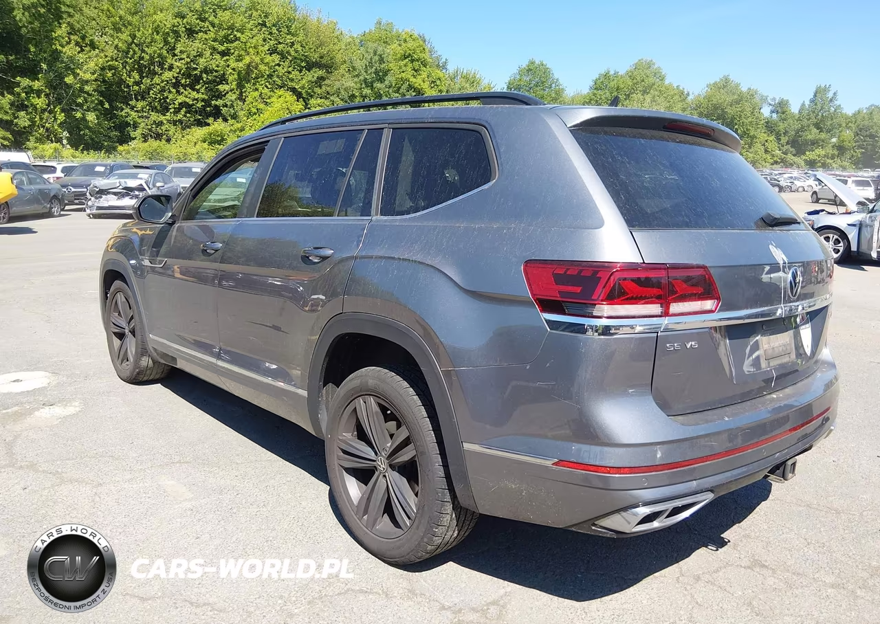 2021 Volkswagen Atlas 3.6L V6 Se W-Technology R-Line VIN:1V2RR2CA1MC556690 - 3