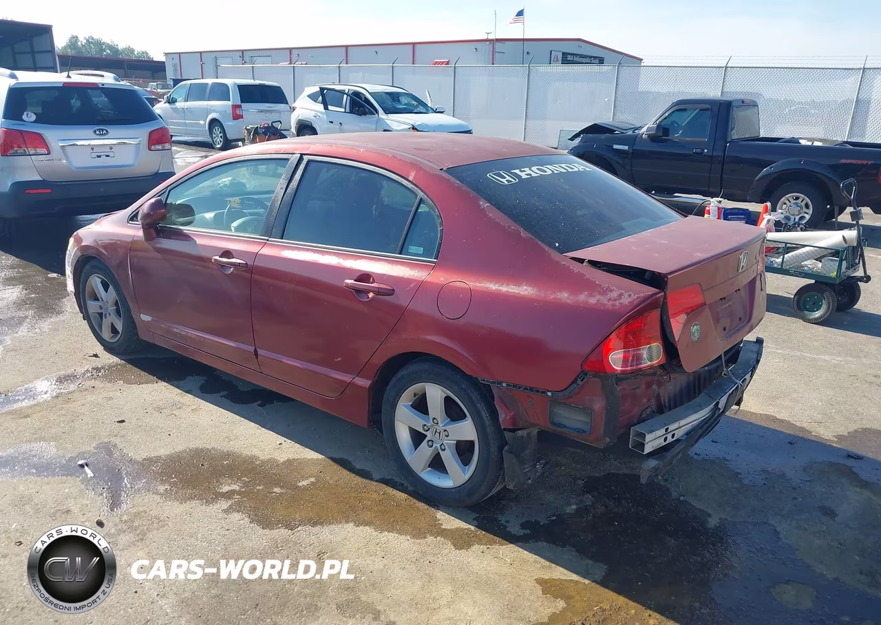 2008 Honda Civic Lx VIN:2HGFA16558H534815 - 3