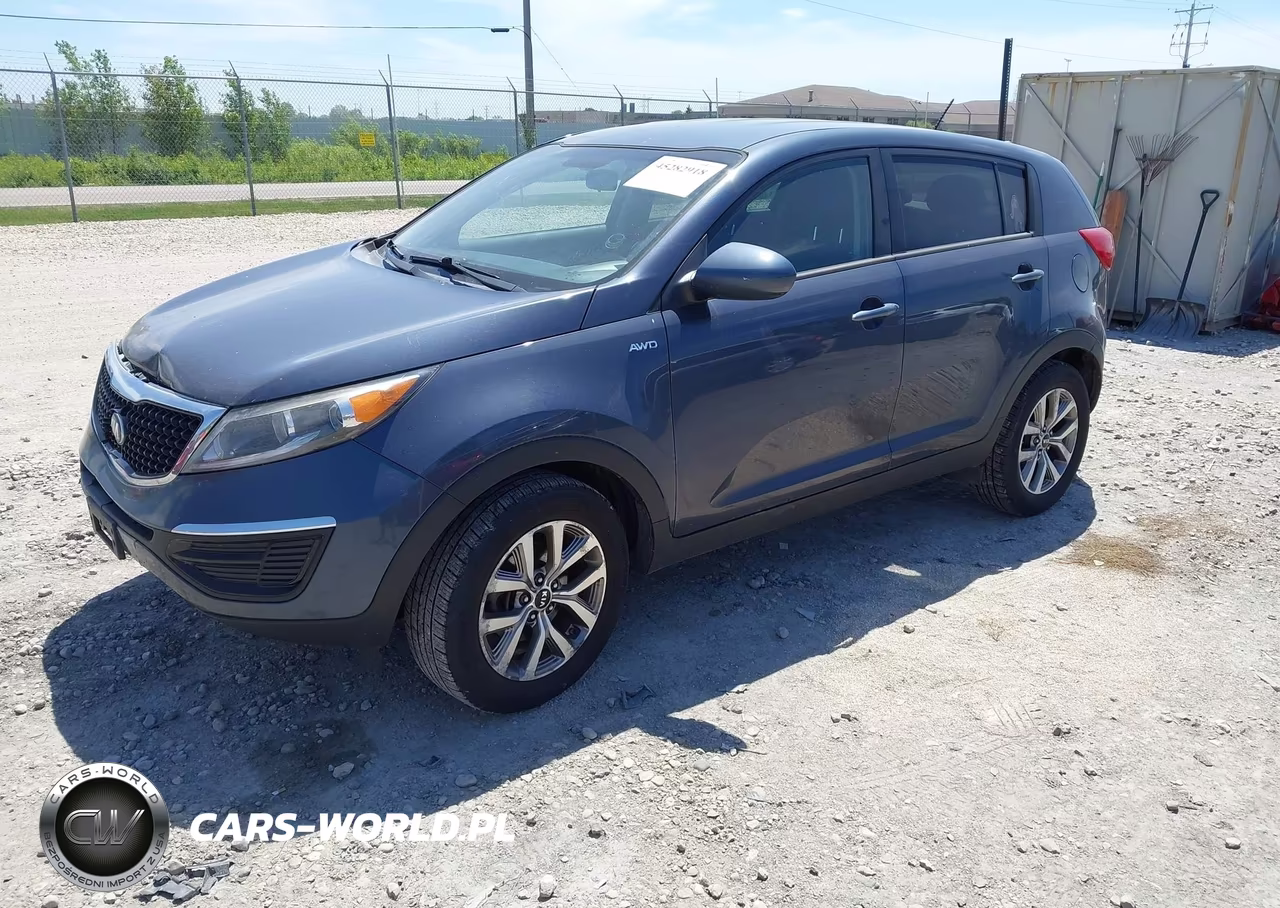 2014 Kia Sportage Lx VIN:KNDPBCAC6E7558128 - 2