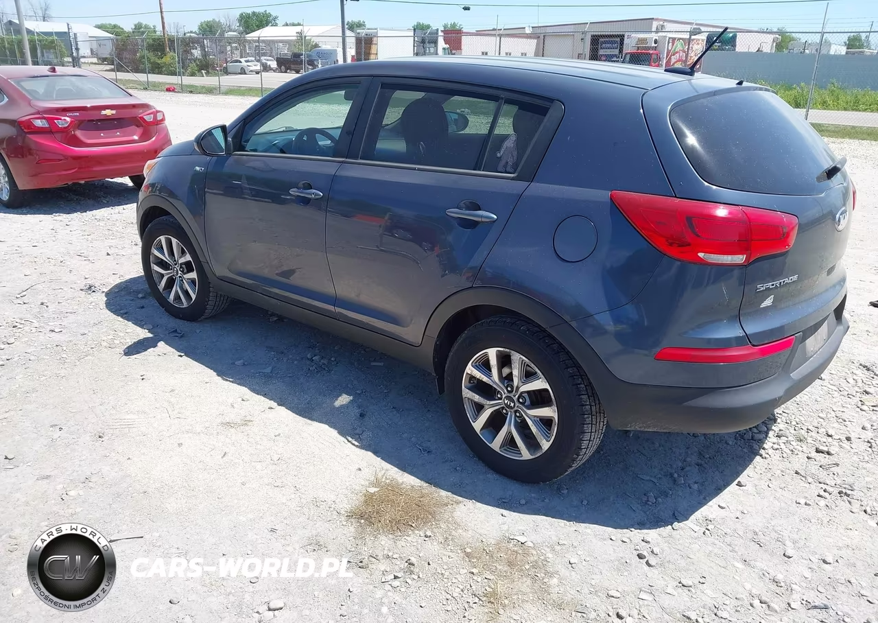 2014 Kia Sportage Lx VIN:KNDPBCAC6E7558128 - 3