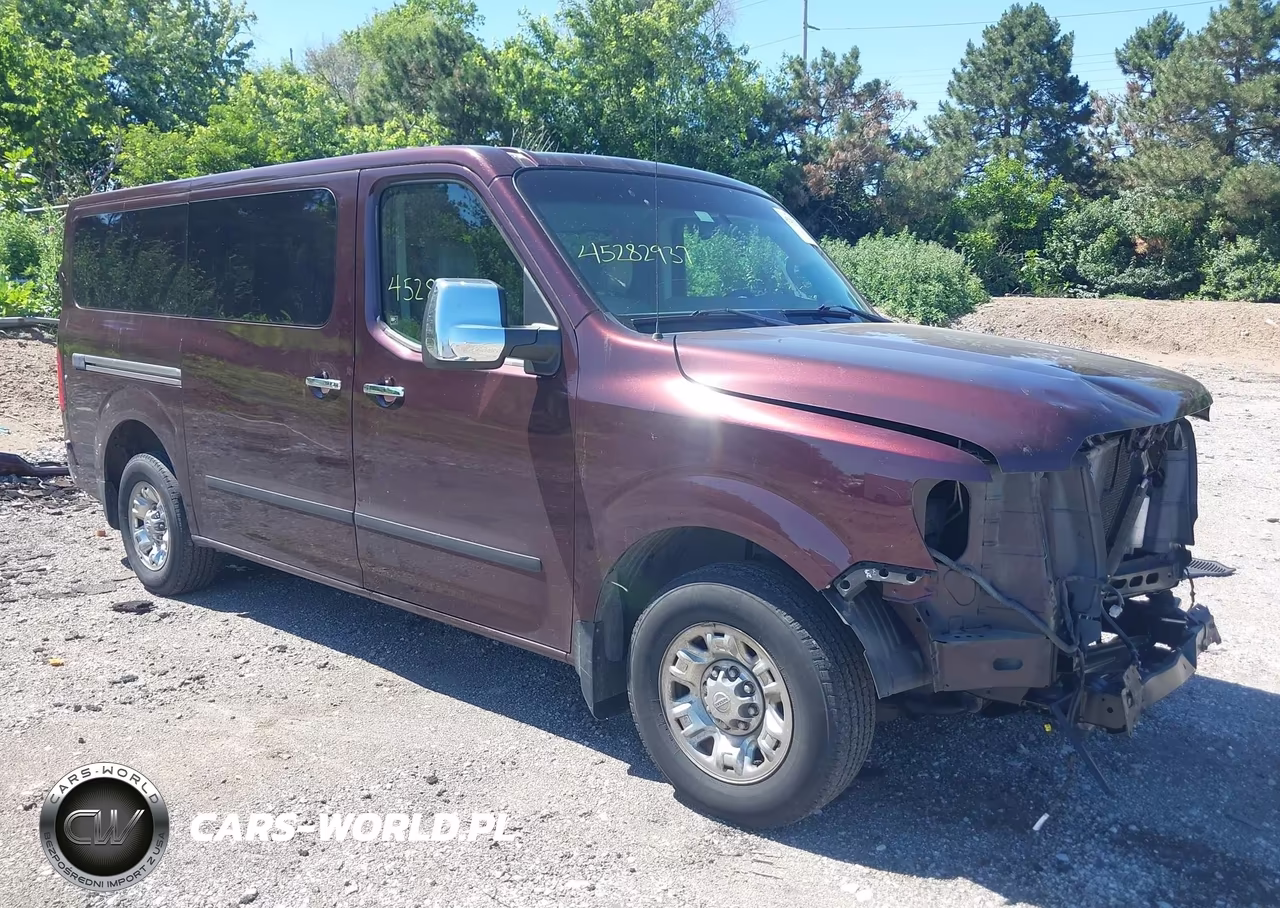 2013 Nissan Nv Passenger Nv3500 Hd Sl V8