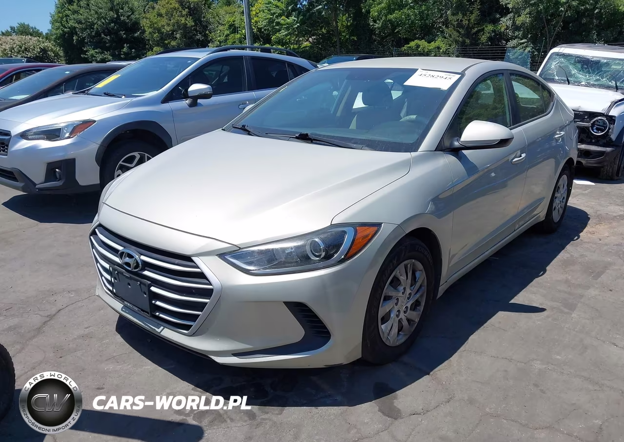 2017 Hyundai Elantra Se VIN:KMHD74LF9HU330420 - 2