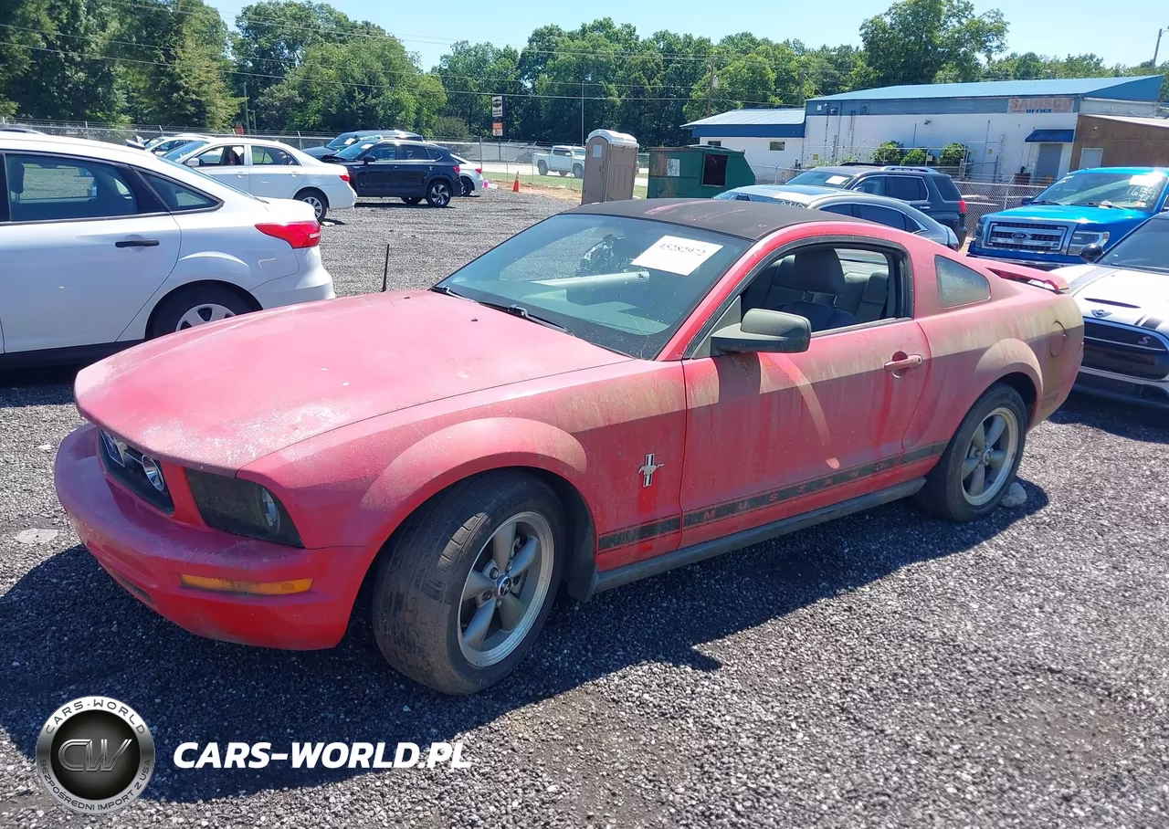 2006 Ford Mustang V6 VIN:1ZVFT80N465160452 - 2