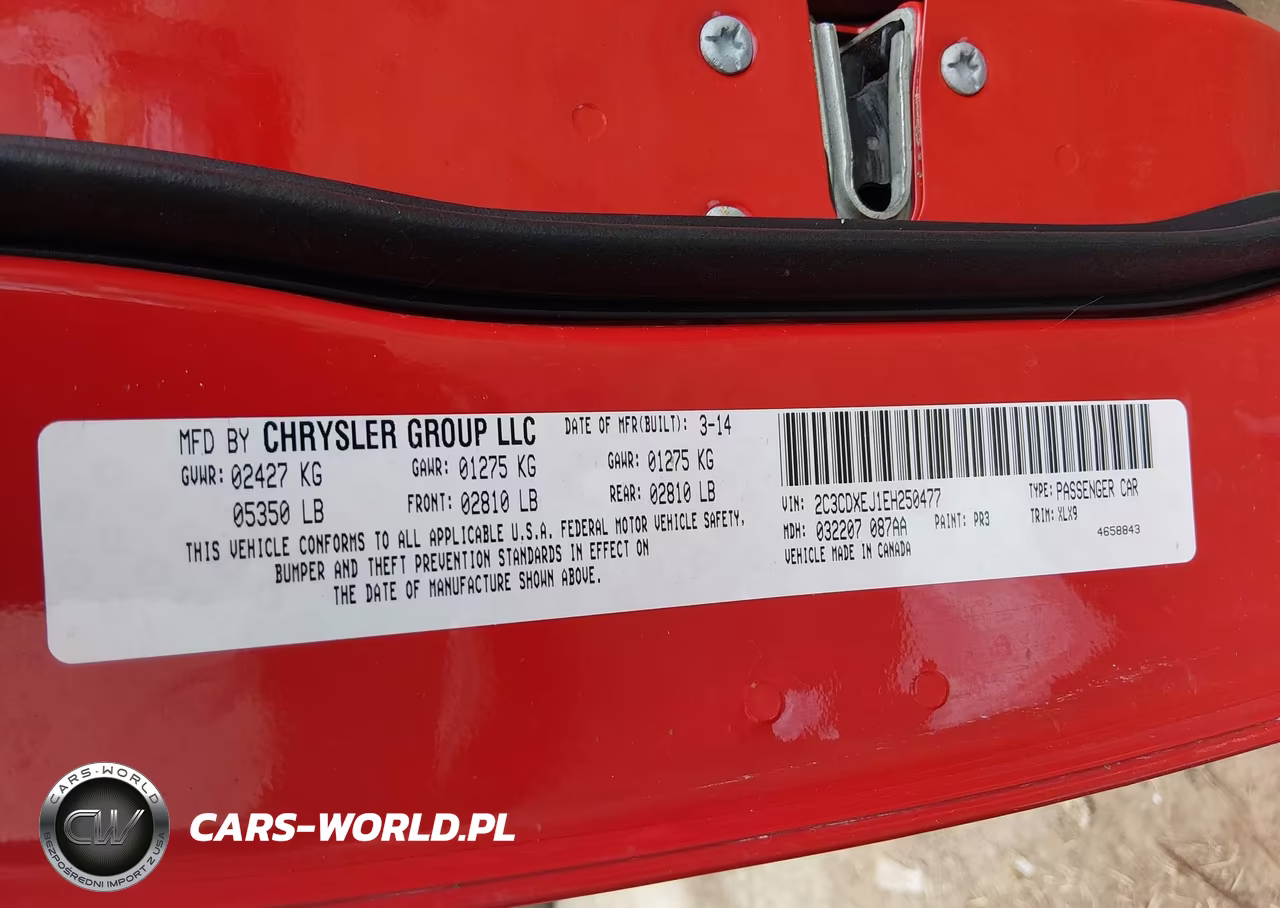 2014 Dodge Charger Srt8 VIN:2C3CDXEJ1EH250477 - 9