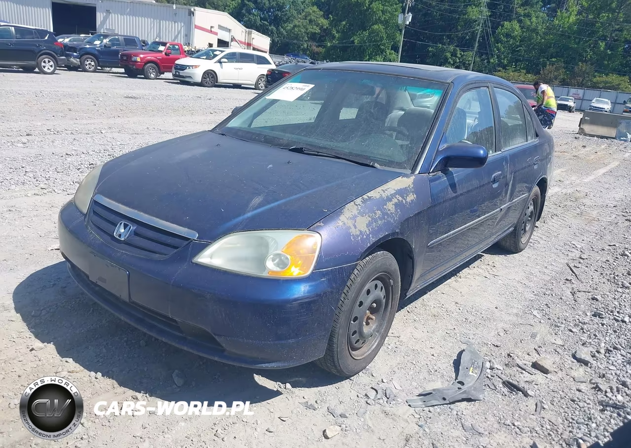 2001 Honda Civic Ex VIN:1HGES26721L054692 - 2