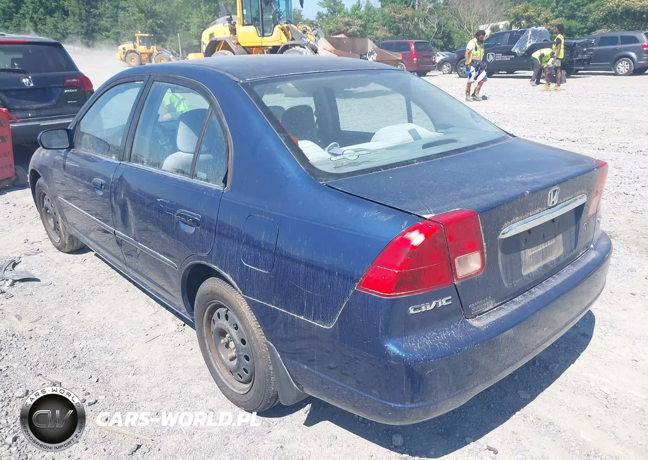 2001 Honda Civic Ex VIN:1HGES26721L054692 - 3