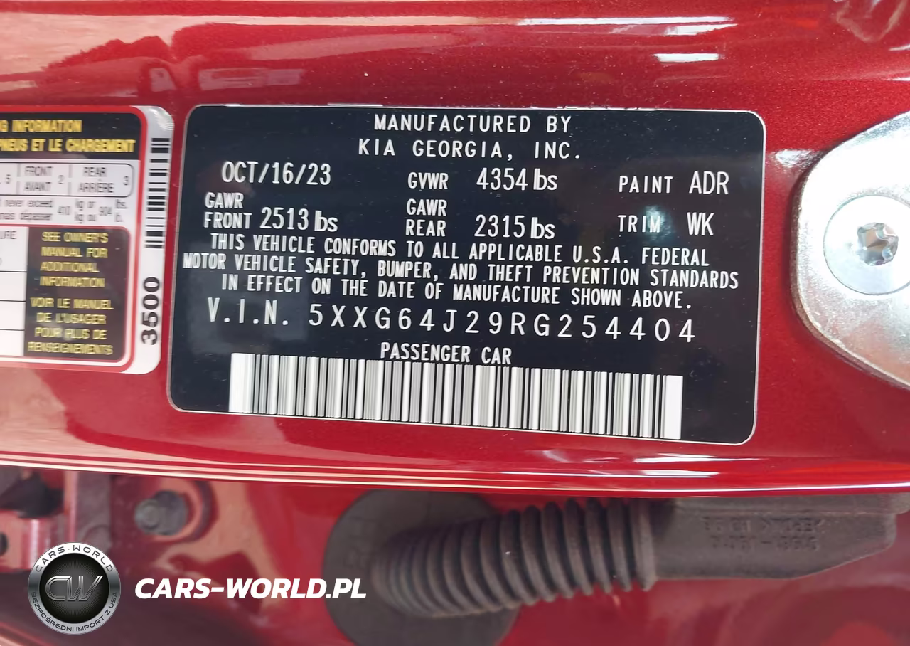 2024 Kia K5 Gt-Line VIN:5XXG64J29RG254404 - 9