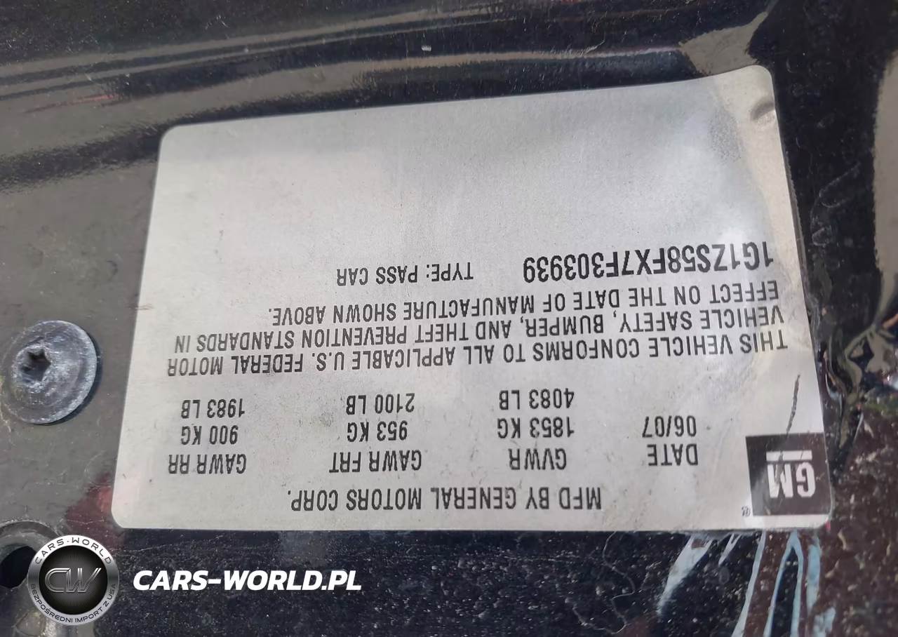2007 Chevrolet Malibu Ls VIN:1G1ZS58FX7F303939 - 9