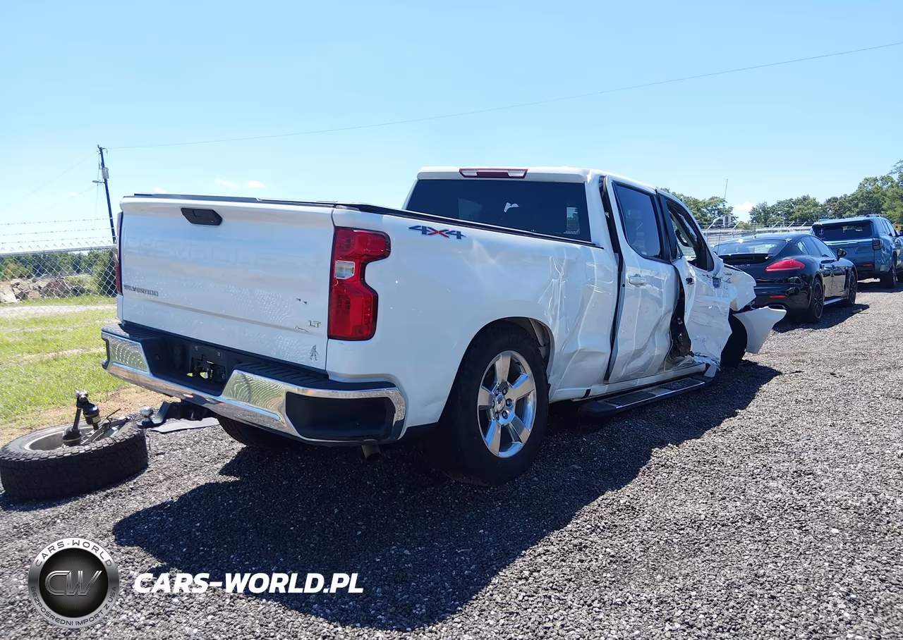 2021 Chevrolet Silverado 1500 4Wd Standard Bed Lt VIN:3GCUYDED7MG137189 - 4