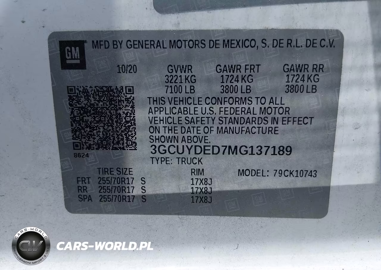 2021 Chevrolet Silverado 1500 4Wd Standard Bed Lt VIN:3GCUYDED7MG137189 - 9