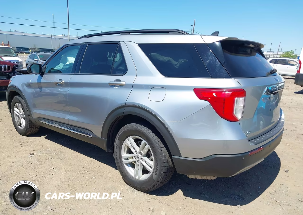 2021 Ford Explorer Xlt VIN:1FMSK8DH3MGB13693 - 3