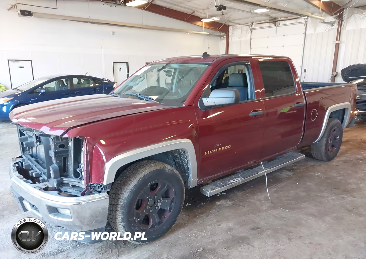 2014 Chevrolet Silverado 1500 1Lt-2Lt VIN:3GCUKREC8EG106198 - 2