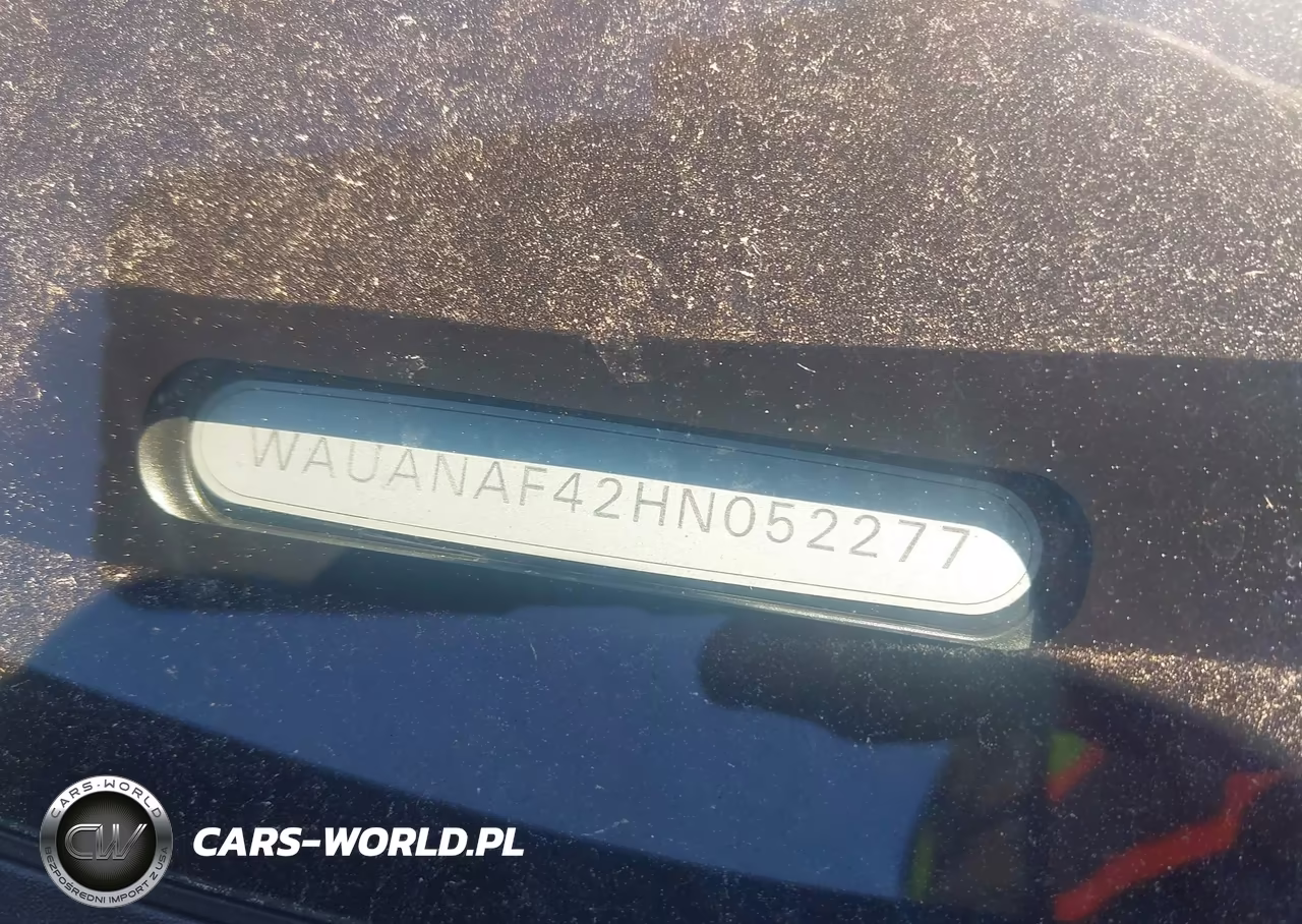 2017 Audi A4 2.0T Premium VIN:WAUANAF42HN052277 - 17