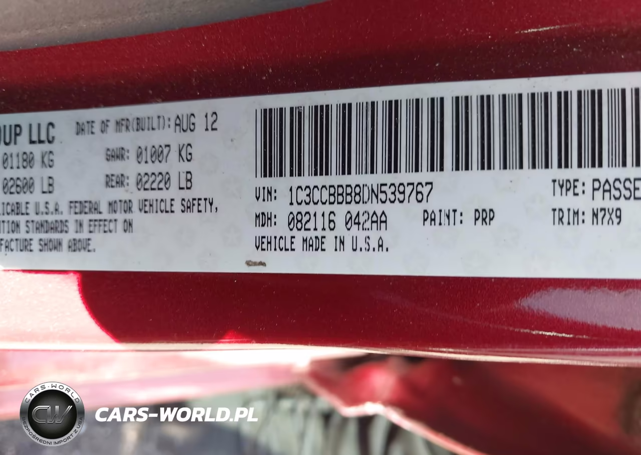 2013 Chrysler 200 Touring VIN:1C3CCBBB8DN539767 - 9