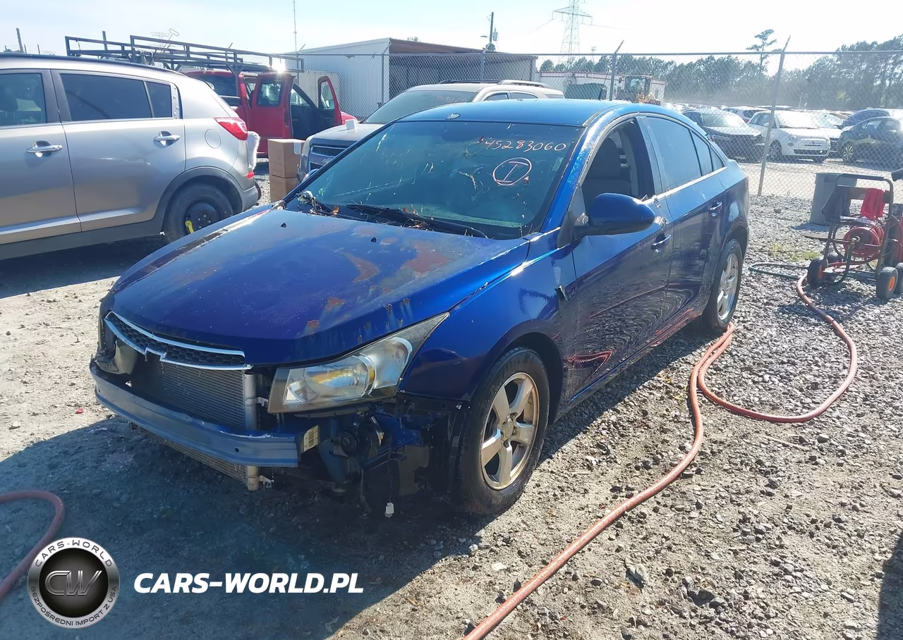 2012 Chevrolet Cruze 1Lt VIN:1G1PF5SC4C7104545 - 2