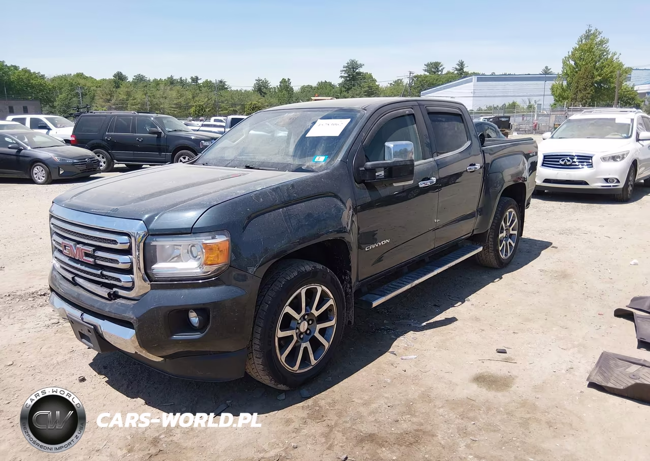 2017 GMC Canyon Slt VIN:1GTP6DE11H1287506 - 2