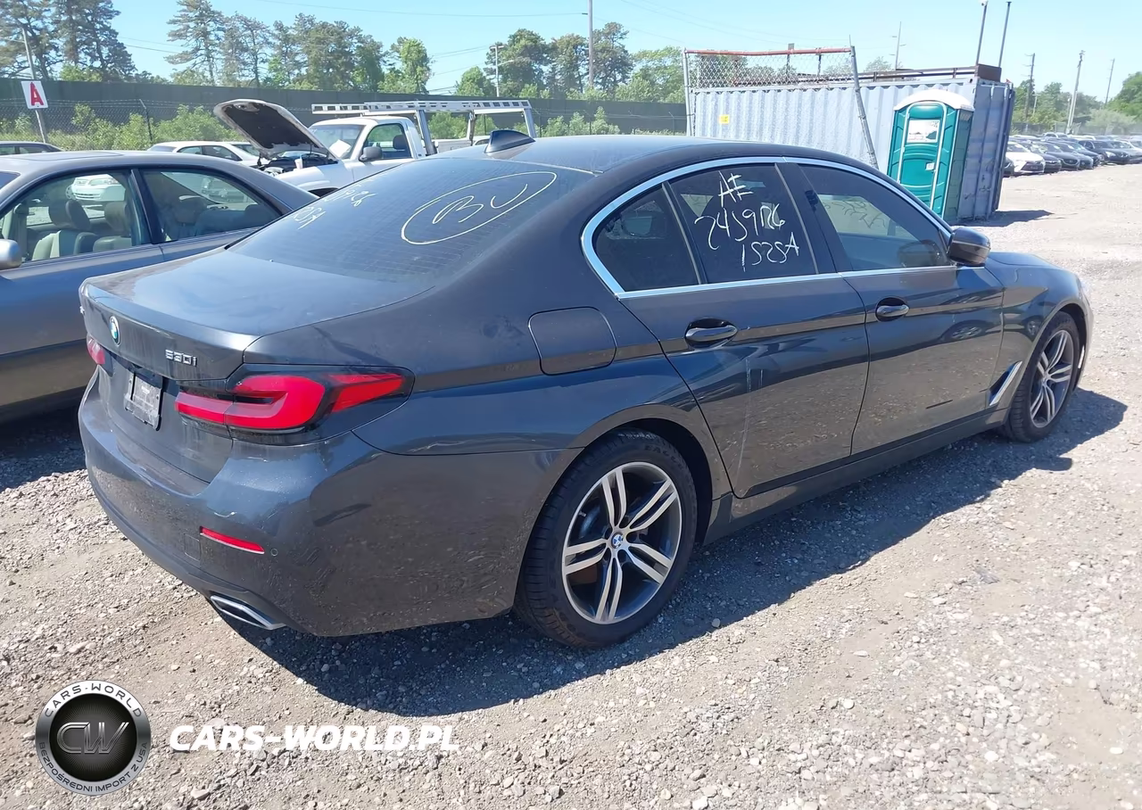 2021 BMW 530I xDrive VIN:WBA13BJ07MCG13288 - 4