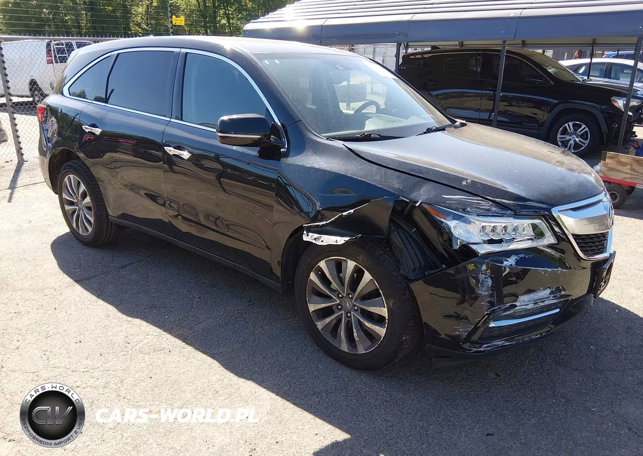 2014 Acura Mdx Technology Package VIN:5FRYD4H4XEB038302 - 1