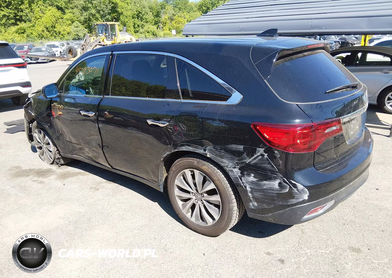 2014 Acura Mdx Technology Package VIN:5FRYD4H4XEB038302 - 3