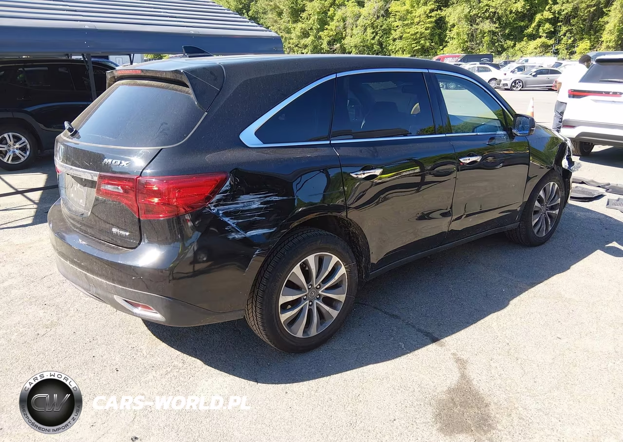 2014 Acura Mdx Technology Package VIN:5FRYD4H4XEB038302 - 4