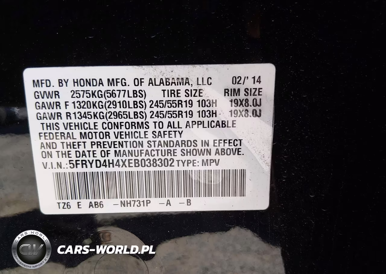 2014 Acura Mdx Technology Package VIN:5FRYD4H4XEB038302 - 9