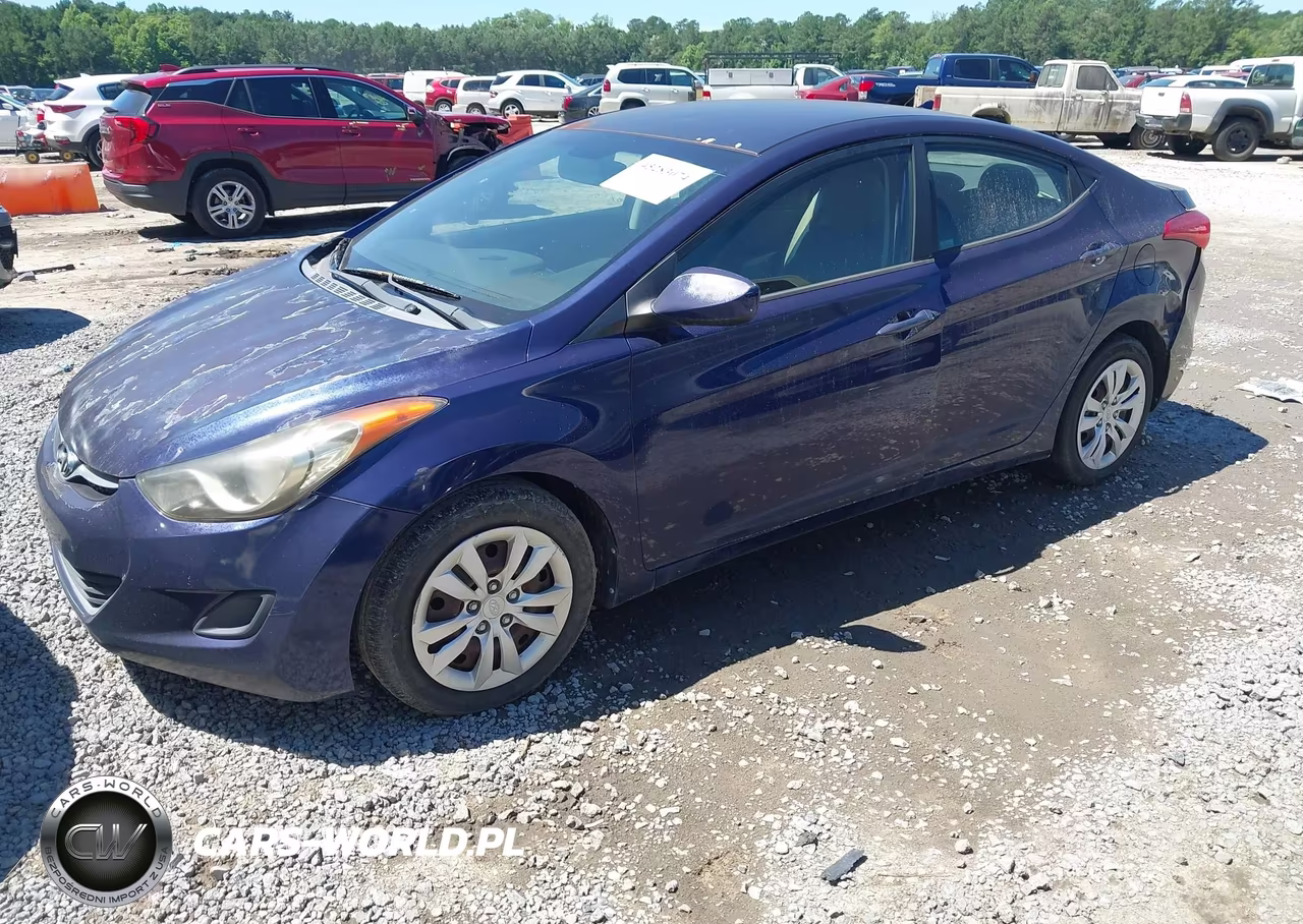2011 Hyundai Elantra Gls VIN:5NPDH4AE6BH035241 - 2