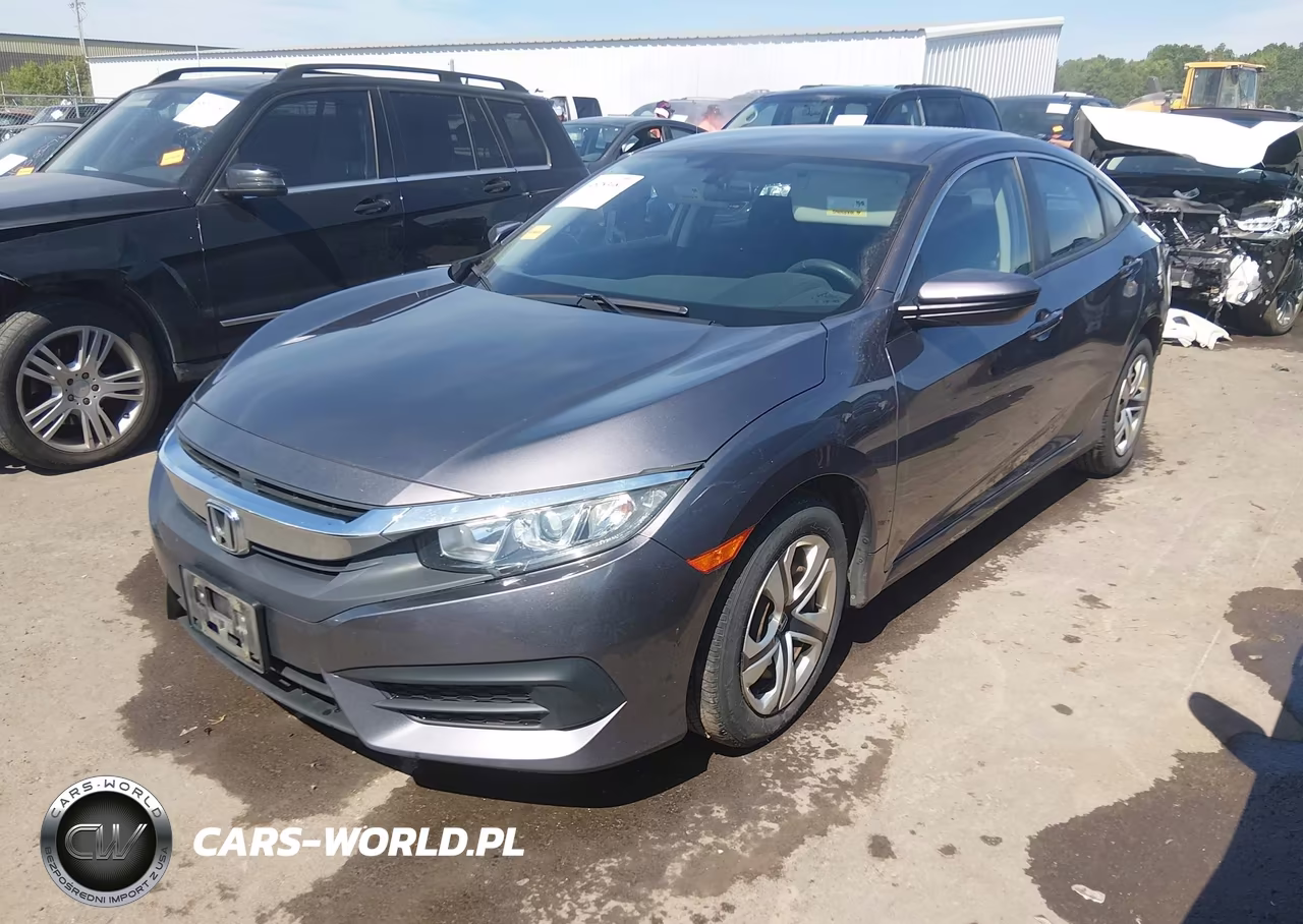 2017 Honda Civic Lx VIN:19XFC2F57HE055886 - 2
