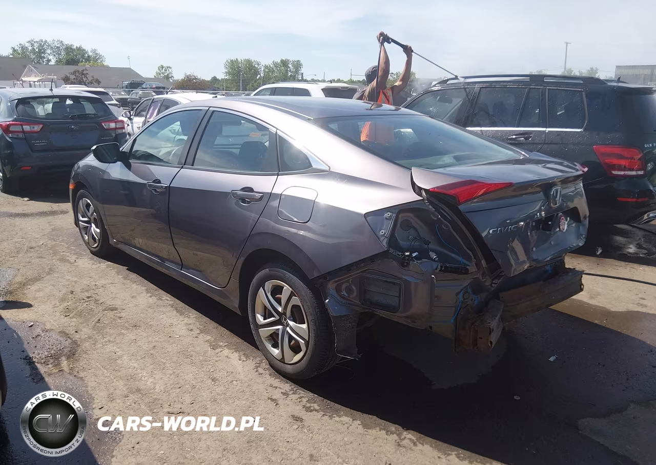 2017 Honda Civic Lx VIN:19XFC2F57HE055886 - 3