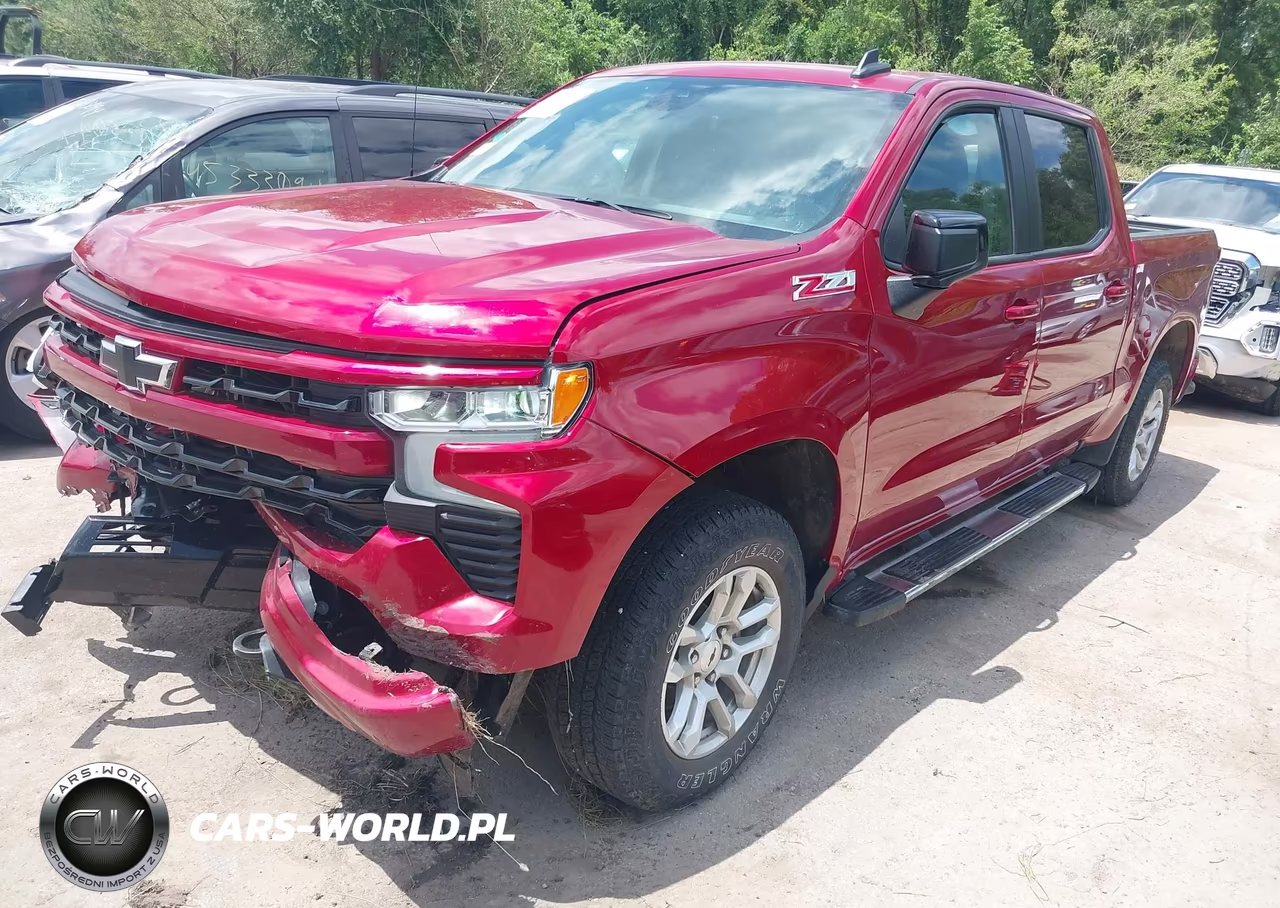 2024 Chevrolet Silverado 1500 4Wd Short Bed Rst VIN:1GCUDEED3RZ139031 - 2